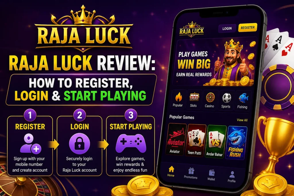 Raja Luck Register